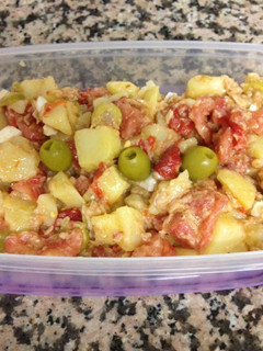Una foto de Ensalada de patata para tupper