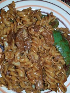 صورة لوصفة باستا باللحم 😋