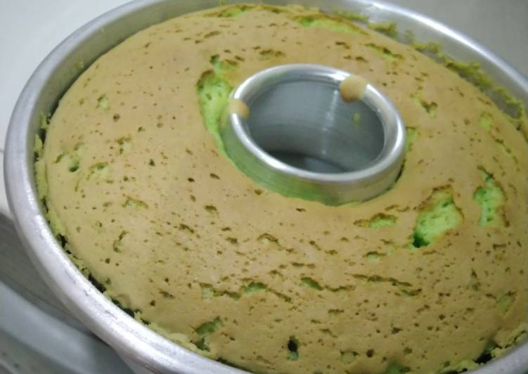 Resep: Bolu Pandan Panggang gampang
