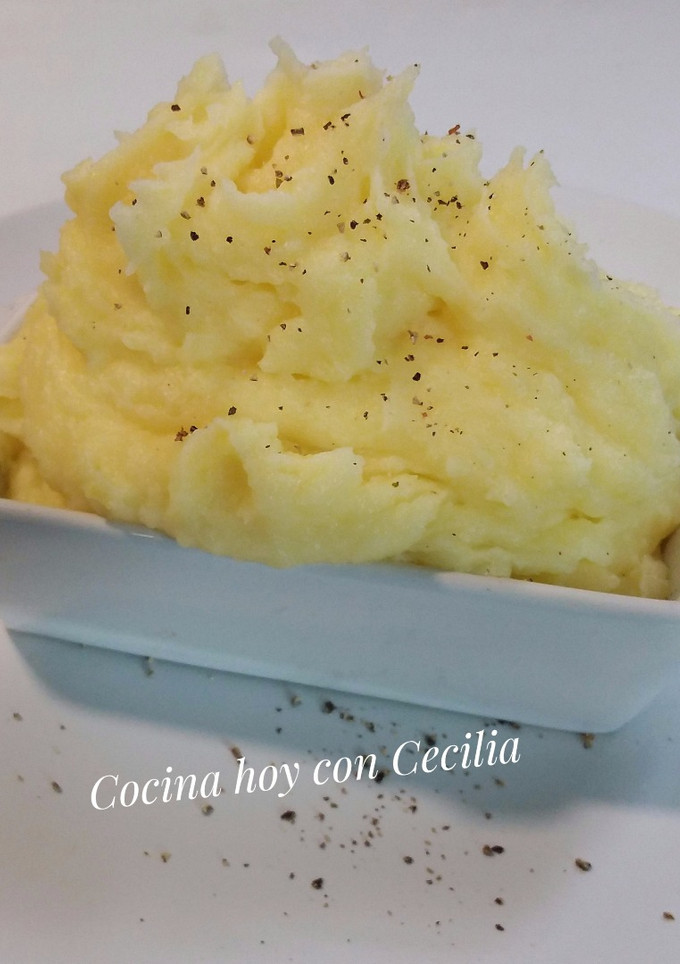 Una foto de Puré de patata