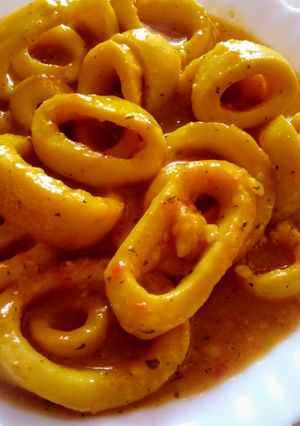 Foto principal de Anillas de pota en salsa