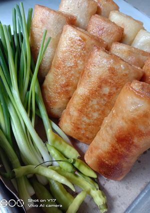 Foto resep Lumpia ayam sayur