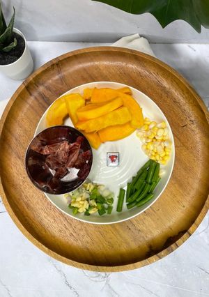 Foto resep Resep MPASI 6m+ - Kabocha Hati Ayam