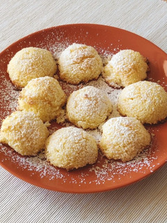 Una foto de Galletitas blandas de coco (sin harinas, sin azúcar)