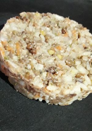 Una foto de Hamburguesas de Lentejas y Arroz🍔
