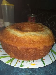 Una foto de Bizcochuelo de vainilla, bien esponjoso