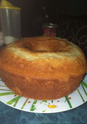 Foto principal de Bizcochuelo de vainilla, bien esponjoso