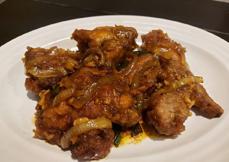 Cara Gampang Menyiapkan Ayam goreng mentega??, Lezat Sekali