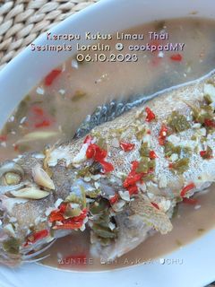 Gambar Ikan Kerapu Stim Limau