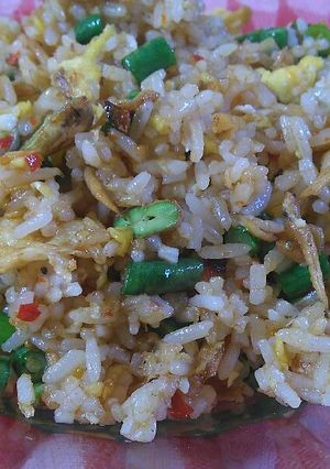 Foto resep Nasi goreng kacang panjang pete