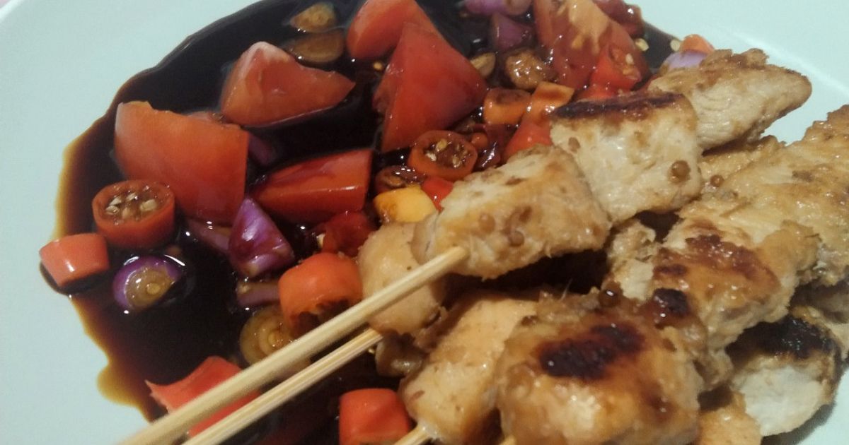 372.Sate Ayam Maranggi Berempah