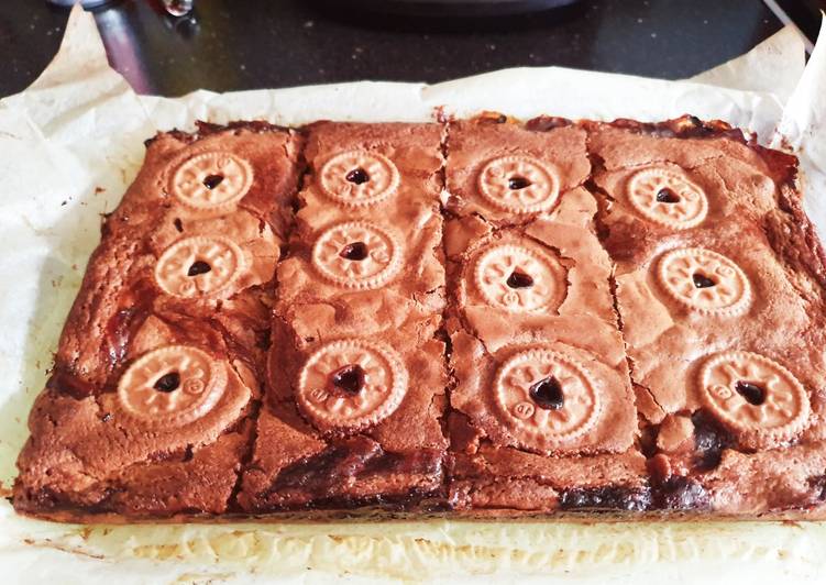 My jammy doggers blondie with strawberry jam filling ๐๐