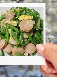 Foto resep 128. Tumis Buncis Sosis Telur