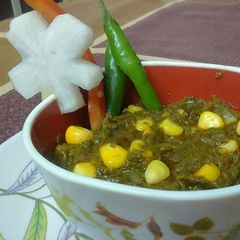 A picture of Sarson da saag.