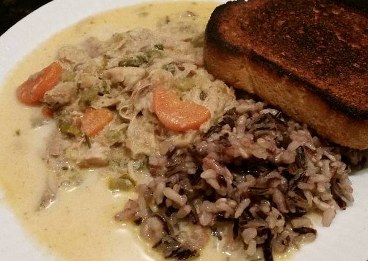 Recipe of Any-night-of-the-week Brad&amp;#39;s cream of turkey soup with wild rice