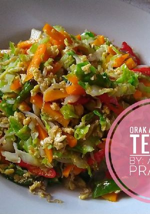 Foto resep Orak Arik Sayur Telur