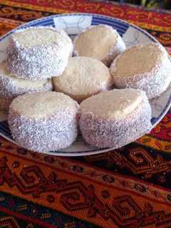 Una foto de Alfajores de Maicena