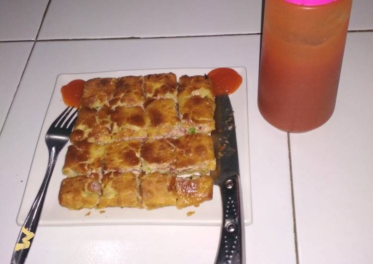 Martabak telor home made