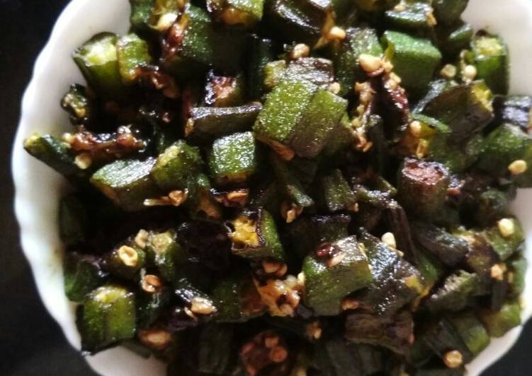 Recipe of Homemade Lady&#39;s finger  stir fry