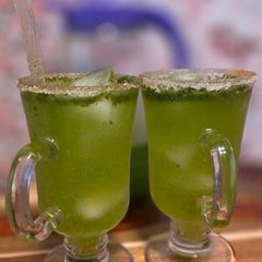 A picture of Mint lemonade.