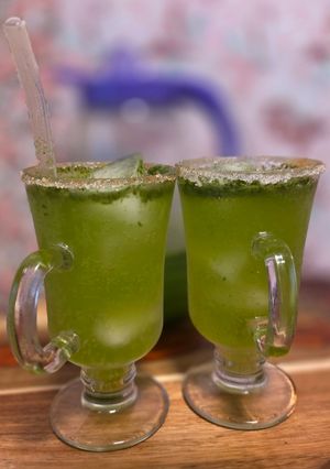 A picture of Mint lemonade.