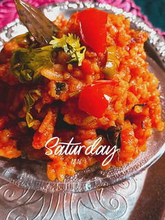 टोमेटो राइस (Tomato Rice recipe in hindi) रेसिपी मुख्य फोटो