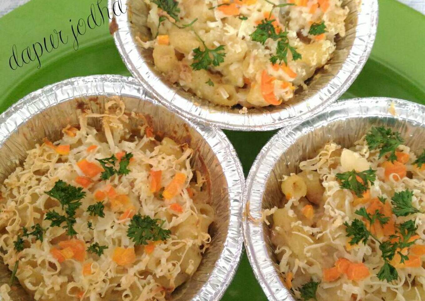 Makaroni schotel jodha kukus & panggang