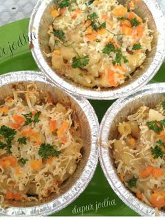 Foto resep Makaroni schotel jodha kukus & panggang