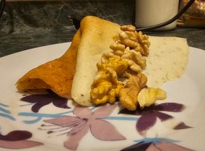 Una foto de Panqueques de avena