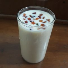 A picture of Badam milk.