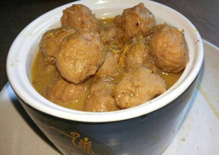 Resep Semur bola daging yang Enak Banget