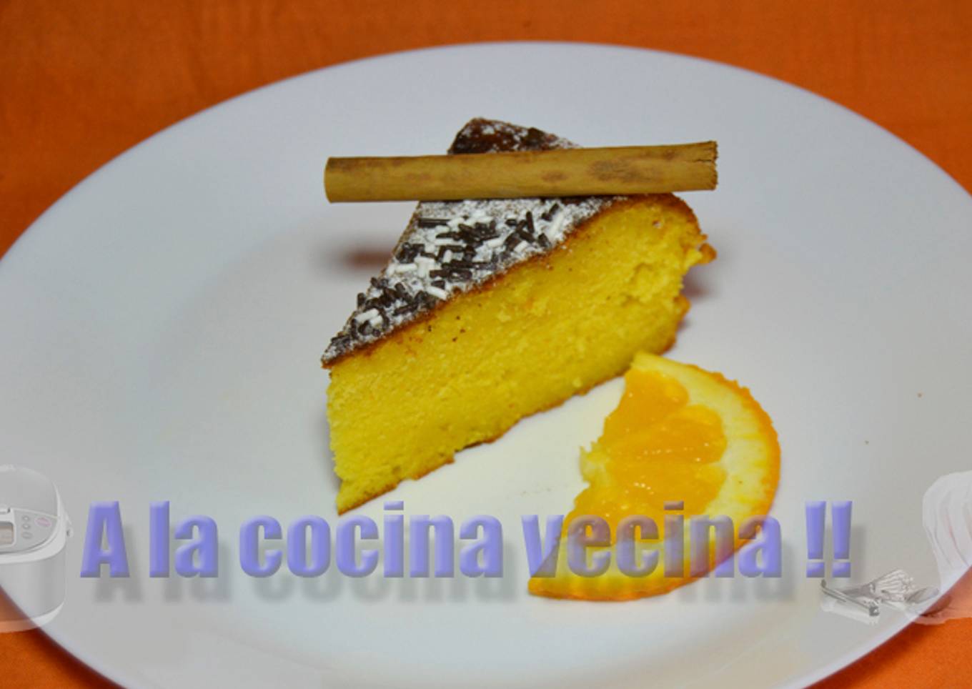 Bizcocho de naranja