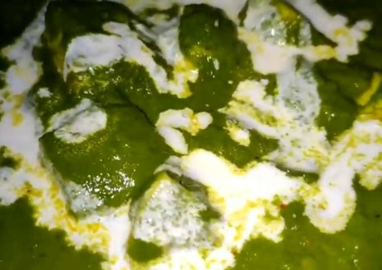 Palak paneer- e -khas