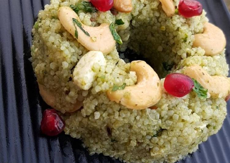 Recipe of Any-night-of-the-week Haryali donut
