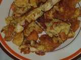 tofu egg omelet