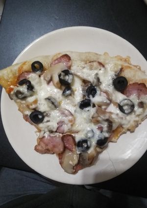 O poză a rețetei Pizza de casă.