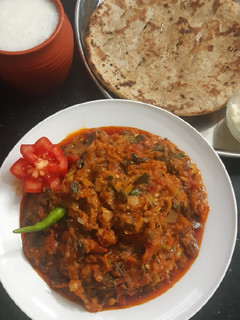 રીંગણ નો ઓળો (Ringan Oro Recipe In Gujarati) રેસીપી મુખ્ય ફોટો