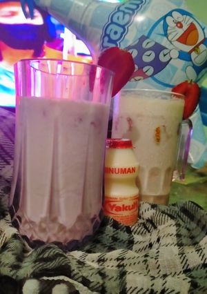 Foto resep Smoothies strawberry