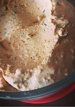 A picture of Naughty or Nice Dip.