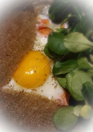 Une photo de La galette complète pour la chandeleur