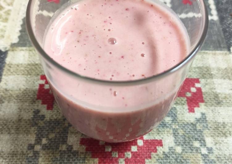 Batido de Fresa-Plátano
