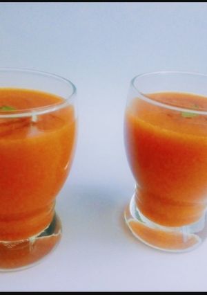 A picture of Mango Ice Tea.