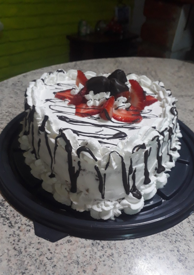 Una foto de Torta de cumpleaños corazón ❤
