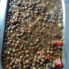 Masoor daal tadka A picture of Masoor daal tadka.