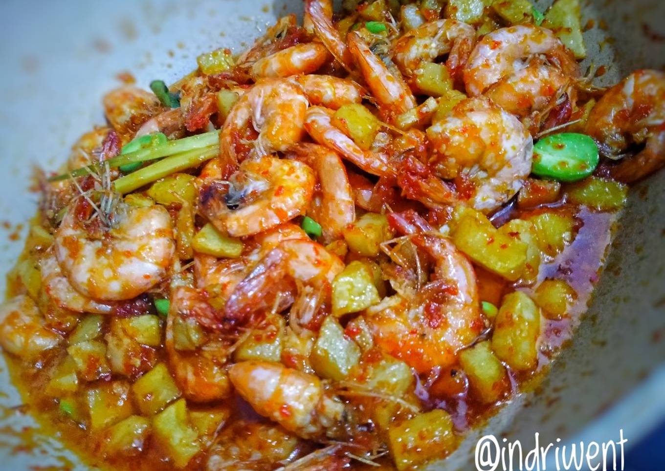 Sambal Goreng Kentang Udang