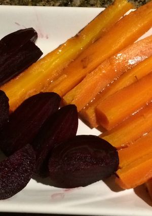 Una foto de Verduras asadas en olla Essen