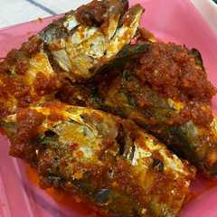 A picture of Balado Ikan Kembung.