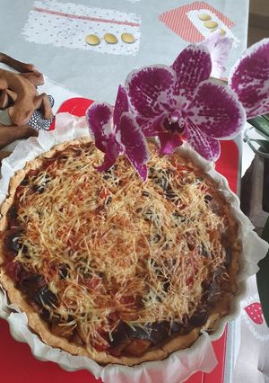 O poză a rețetei Plăcintă de ratatouille.