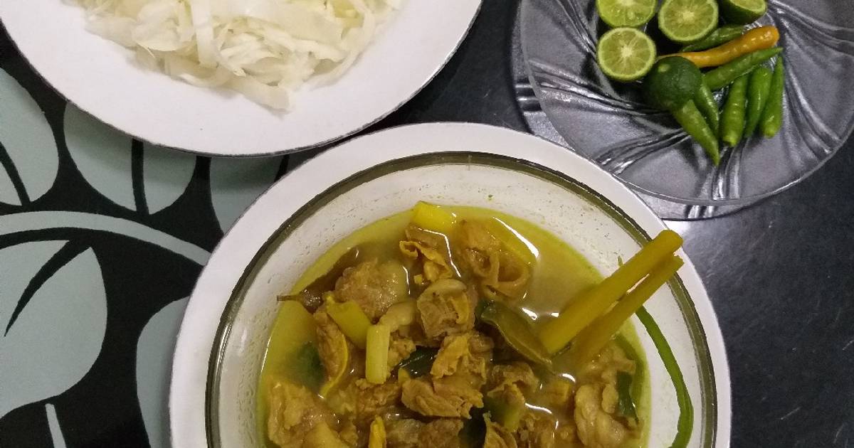 Resep Soto kuning tetelan daging sapi oleh Ka Pawon by Elysnawati Cookpad