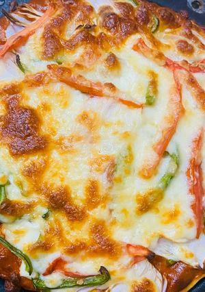 A picture of Veg pizza.
